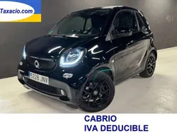 Negro Usado 2016 Smart ForTwo Cabrio Prime Descapotable | 15.900 € (Caro)