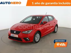 Rojo Usado 2021 Seat Ibiza Style Plus Berlina | 14.999 € (Precio justo)