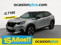 Gris / plata Usado 2023 Peugeot 2008 GT SUV | 18.500 € (Buen precio)