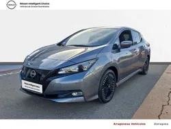 Gris skyline grey (metalizado) Usado 2023 Nissan Leaf N-Connecta Utilitario | 19.900 € (Un poco caro)