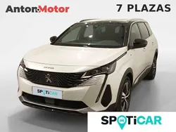 Blanco Usado 2022 Peugeot 5008 GT Monovolumen | 25.750 € (Un poco caro)