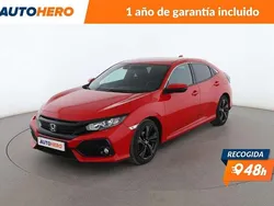 Rojo Usado 2018 Honda Civic Elegance Berlina | 17.199 € (Precio justo)