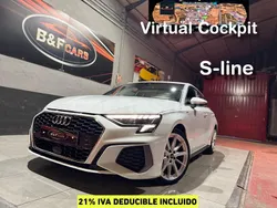 Blanco Usado 2023 Audi A3 Sportback S-Line Berlina | 26.990 € (Buen precio)