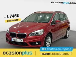 Rojo Usado 2017 BMW 218 Gran Tourer Monovolumen | 18.900 € (Precio justo)