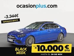 Azul Usado 2021 Mercedes C220 Berlina | 36.790 € (Precio justo)