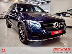 Azul cavansita Usado 2018 Mercedes GLC250 AMG SUV | 36.490 € (Precio justo)