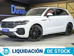 Blanco Usado 2021 VW Touareg R-line SUV | 41.890 € (Precio justo)