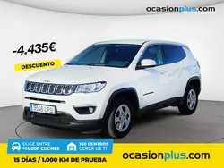 Blanco Usado 2021 Jeep Compass Longitude SUV | 17.690 € (Precio justo)