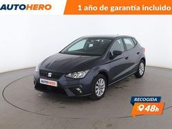 Azul Usado 2019 Seat Ibiza Reference Berlina | 12.599 € (Precio justo)