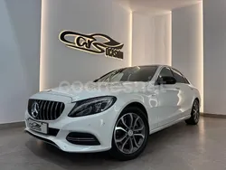 Blanco Usado 2014 Mercedes C220 AMG line Berlina | 16.999 € (Un poco caro)