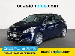 Azul Usado 2016 Peugeot 208 Allure Utilitario | 9790 € (Precio justo)