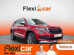 Rojo Usado 2020 Skoda Kodiaq Scout 4x4 SUV | 21.490 € (Precio justo)