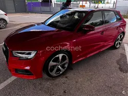 Rojo Usado 2019 Audi A3 Sportback S-Line Berlina | 19.700 € (Buen precio)