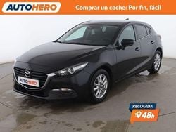 Negro Usado 2017 Mazda 3 Style | 14.599 € (Precio justo)