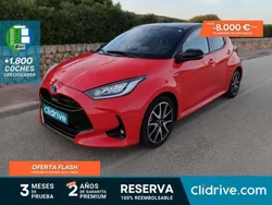 Rojo Usado 2021 Toyota Yaris Hybrid Edition Utilitario | 17.990 € (Super precio)