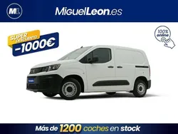 Blanco Usado 2021 Peugeot Partner Premium Monovolumen | 15.985 €