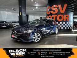 Azul Usado 2022 Mercedes C200 Familiar | 26.850 € (Buen precio)