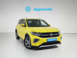 Amarillo Usado 2024 VW T-Cross R-line SUV | 24.800 € (Precio justo)
