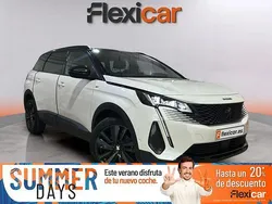 Blanco Usado 2021 Peugeot 5008 GT Monovolumen | 24.890 € (Un poco caro)
