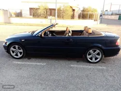 Azul Usado 2003 BMW 320 Cabriolet Descapotable | 8900 €