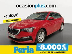 Rojo Usado 2021 Skoda Scala Ambition Utilitario | 15.490 € (Precio justo)