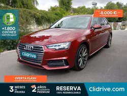 Rojo Usado 2018 Audi A4 Design Familiar | 18.990 € (Precio justo)