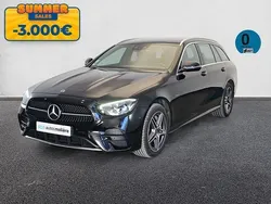 Negro Usado 2021 Mercedes E300 Familiar | 32.980 € (Super precio)