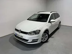 Blanco Usado 2015 VW Golf VII Business Familiar | 9499 € (Precio justo)