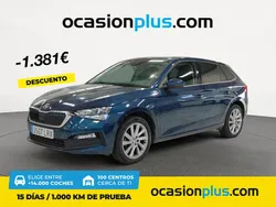 Azul Usado 2021 Skoda Scala Ambition Utilitario | 15.200 € (Precio justo)