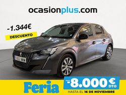 Gris Usado 2023 Peugeot 208 Active Utilitario | 12.510 € (Precio justo)