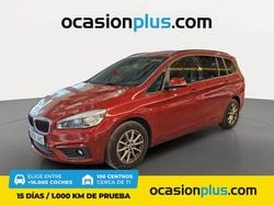 Rojo Usado 2015 BMW 218 Gran Tourer Monovolumen | 14.690 € (Precio justo)