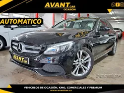 Negro Usado 2017 Mercedes C200 Berlina | 22.900 € (Precio justo)