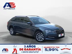 Gris Usado 2021 Skoda Superb Ambition Familiar | 21.950 € (Precio justo)