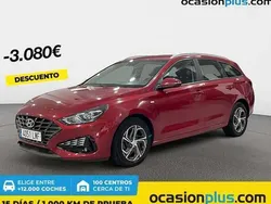 Rojo Usado 2021 Hyundai i30 Familiar | 16.355 € (Precio justo)