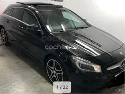 Negro Usado 2015 Mercedes CLA220 Shooting Brake Familiar | 19.000 €