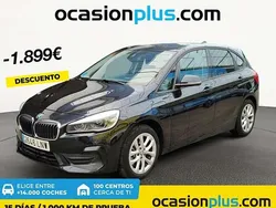 Negro Usado 2021 BMW 225 Active Tourer iPerformance Monovolumen | 18.173 € (Buen precio)