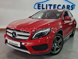 Rojo Usado 2016 Mercedes GLA220 AMG line SUV | 23.990 € (Un poco caro)