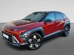 Rojo ultimate (techo negro) Usado 2024 Hyundai Kona Blackline SUV | 24.990 € (Caro)