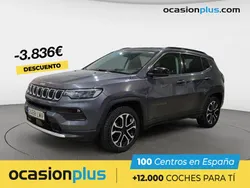 Gris Usado 2022 Jeep Compass Limited SUV | 19.950 € (Buen precio)