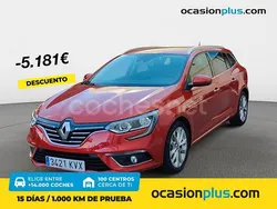 Rojo Usado 2019 Renault Mégane GrandTour Zen Familiar | 16.850 € (Precio justo)