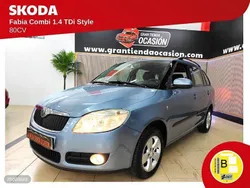 Azul Usado 2009 Skoda Fabia Style Familiar | 6480 € (Precio justo)
