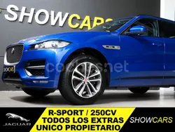 Azul Usado 2019 Jaguar F-Pace R-Sport SUV | 28.300 € (Precio justo)