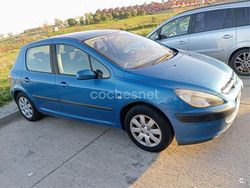 Azul Usado 2002 Peugeot 307 Berlina | 2300 € (Buen precio)