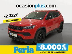 Rojo Usado 2022 Jeep Compass Night Eagle SUV | 20.990 € (Precio justo)