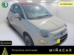 Blanco Usado 2023 Fiat 500 Descapotable | 13.490 € (Precio justo)