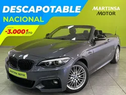 Gris Usado 2019 BMW 218 Sport Line Descapotable | 24.300 € (Precio justo)