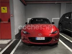 Rojo Usado 2016 Mazda MX5 Luxury Descapotable | 19.000 € (Precio justo)