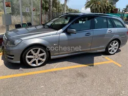 Gris / plata Usado 2012 Mercedes C250 Avantgarde Familiar | 14.500 €