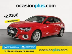 Rojo Usado 2022 Audi A3 Advanced Plus | 24.200 € (Precio justo)