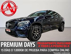 Azul Usado 2017 Mercedes GLC350 AMG line Coupe | 29.990 € (Super precio)